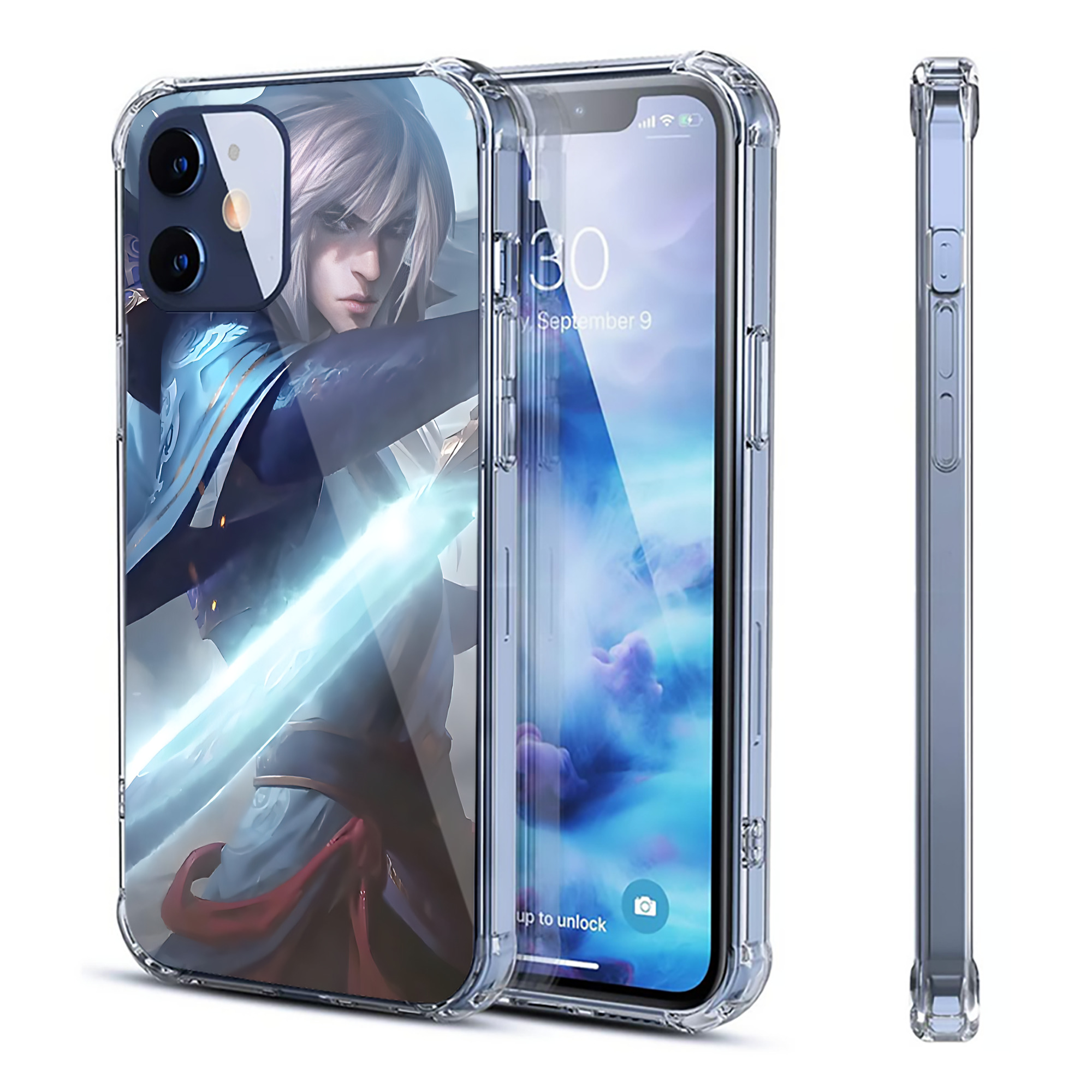 （画像用） リーグ・オブ・レジェンド League of Legends LOL 【iPhone 12シリーズ対応】透明スマホケース（クリアソフトケース）
